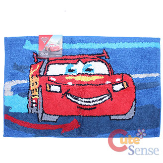 Disney Pixar Cars Cotton Rug Bathroom Bedroom Mat (20inx30in)