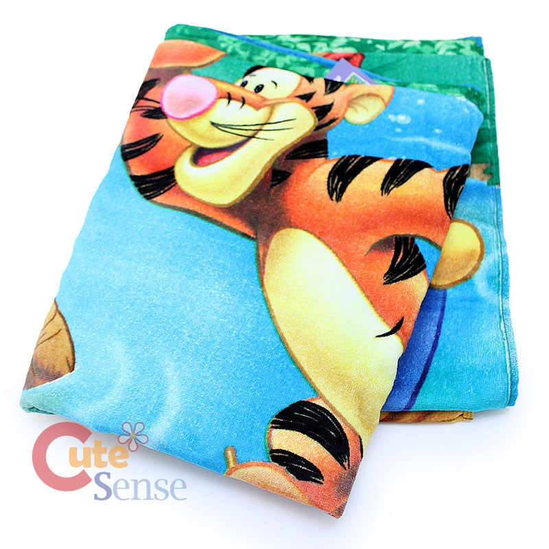 Winnie the Pooh with Friends Beach Blanket Bath Towel Full Size 55x70 ...