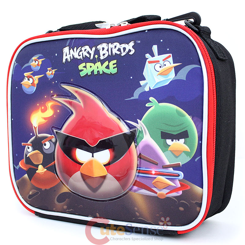 Angry Birds Space School Roller Backpack 16