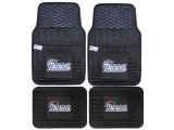 Fanmats New England Patriots Car Floor Mats 4pc Set