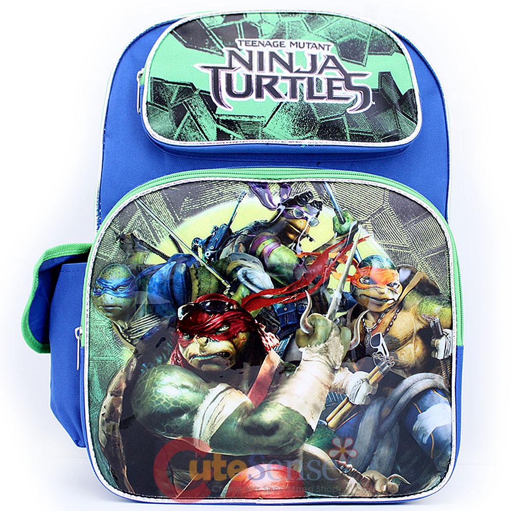 Teenage Mutant Ninja Turtles Large School Backpack TMNT 16