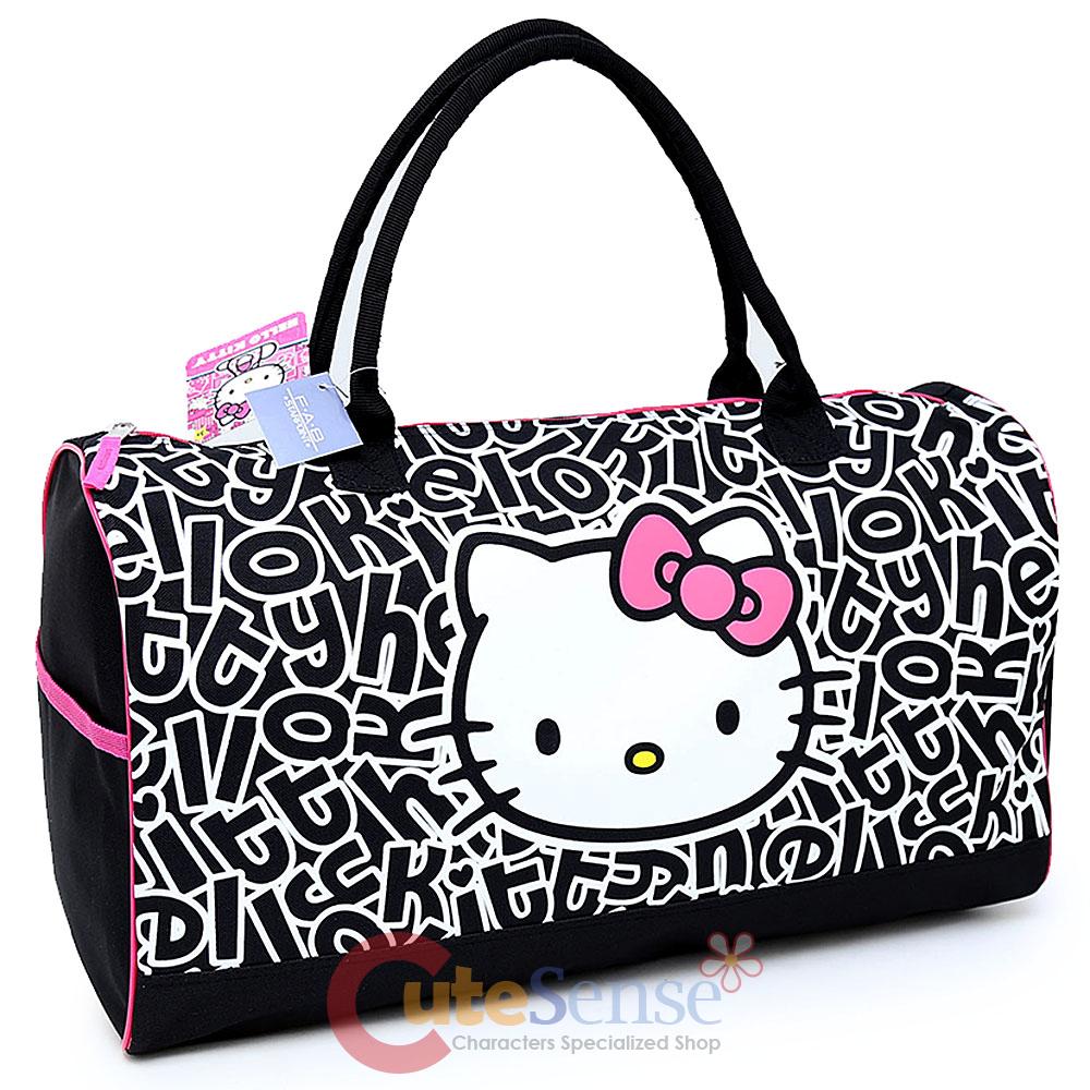 Sanrio Hello Kitty Duffle Bag Travel Gym 20