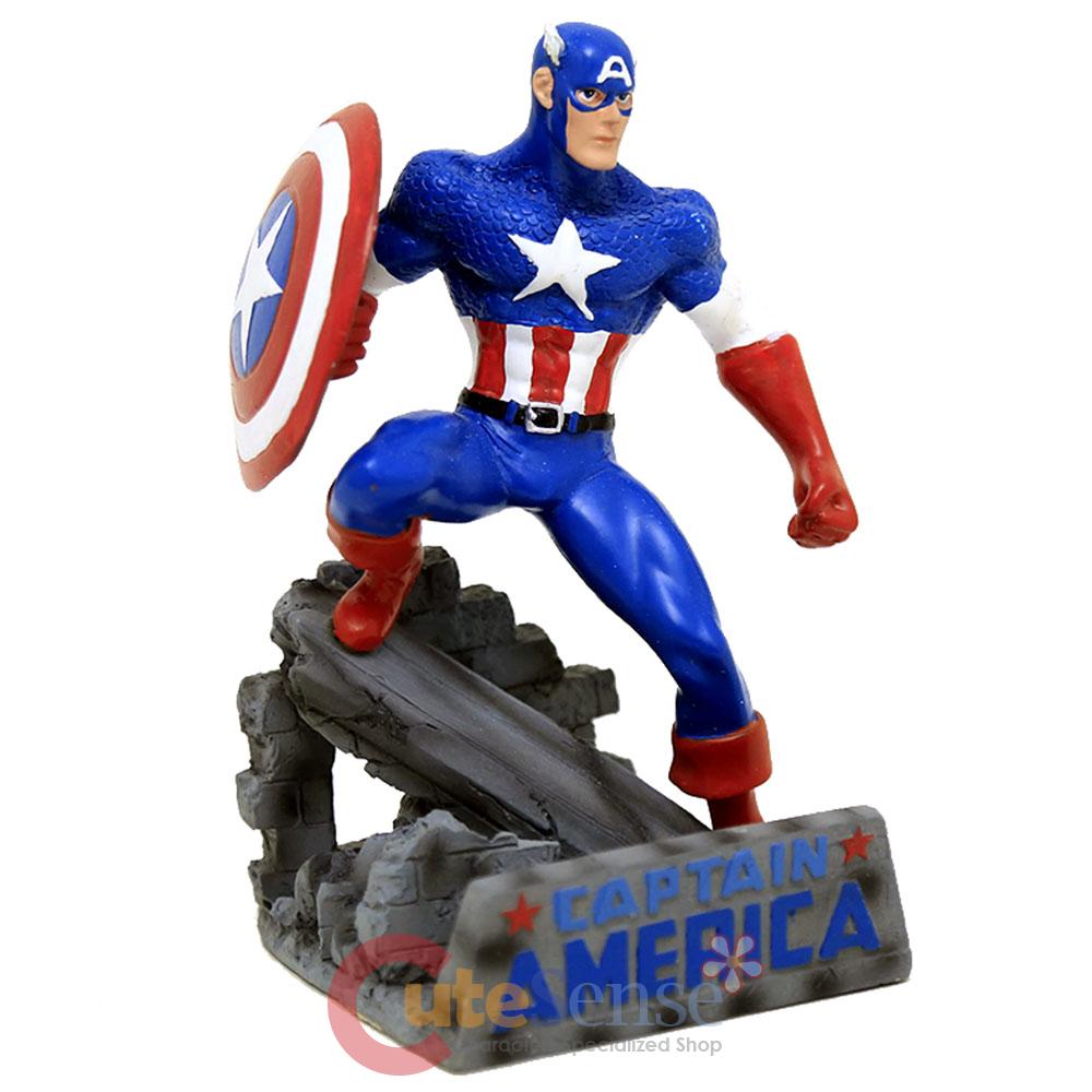 Marvel Captain America Business Card Holder Resin Statue | eBay