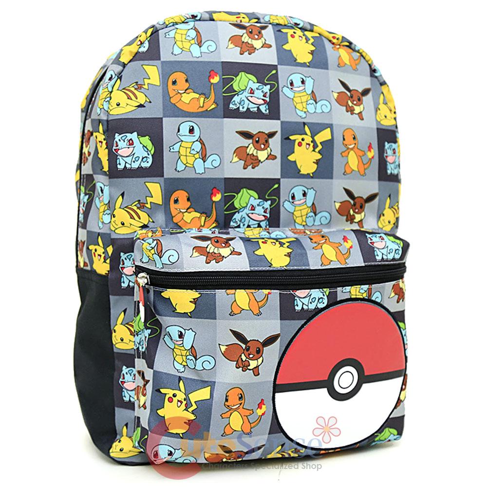 Pokemon Backpack Multi Characters Checker 17