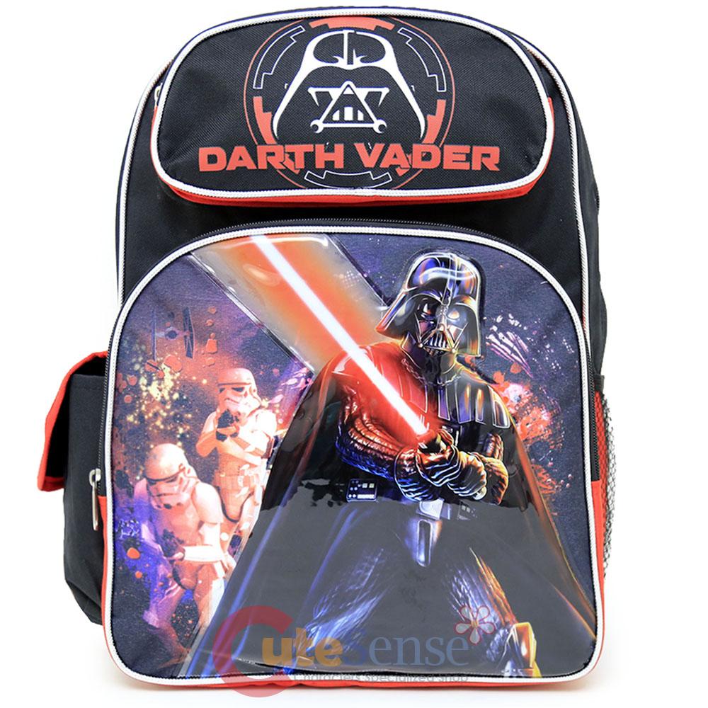 Star Wars Darth Vader Large School Backpack 16