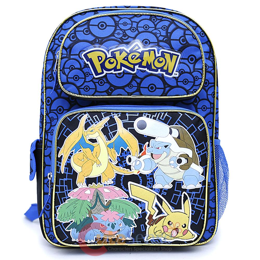 Pokemon Large School Backpack 16