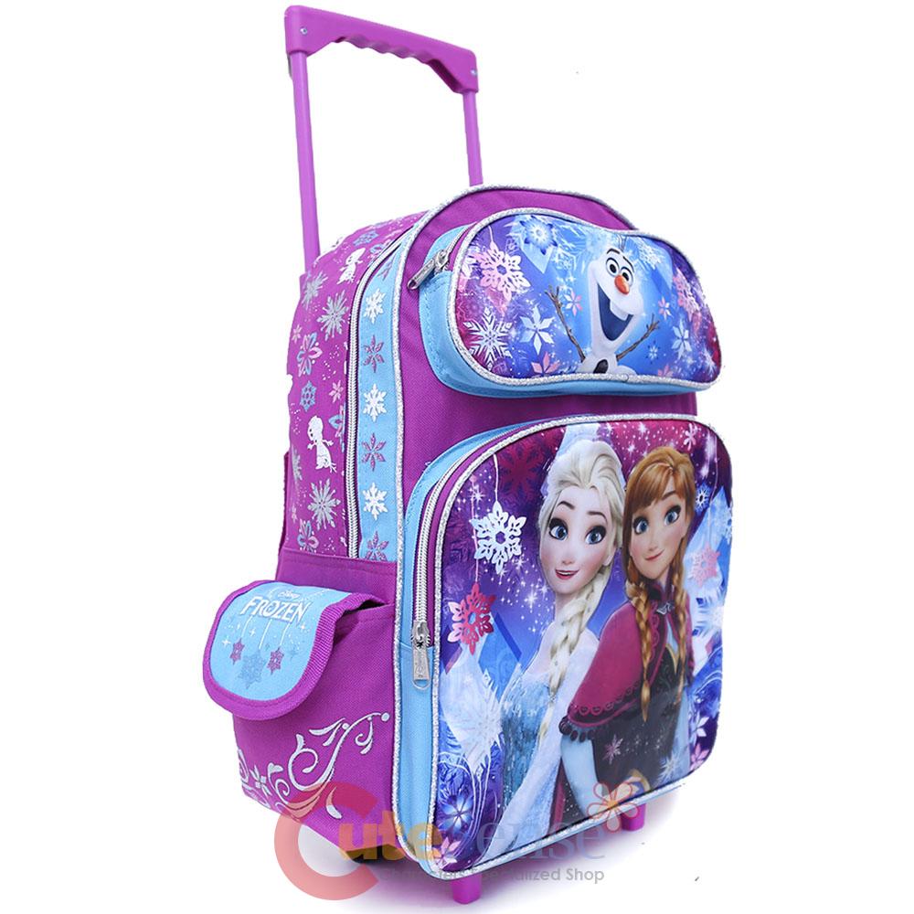 Disney Frozen School Roller Backpack 16