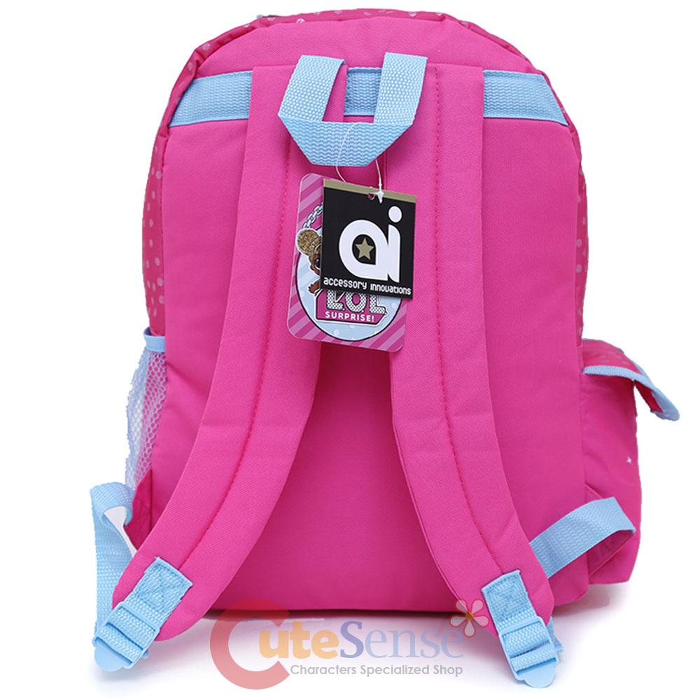 LOL Surprise Large School Backpack LOL Doll 16