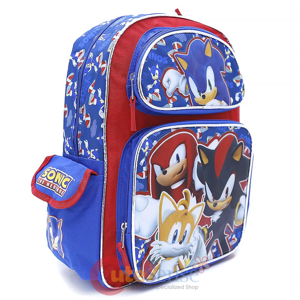 sonic shadow backpack