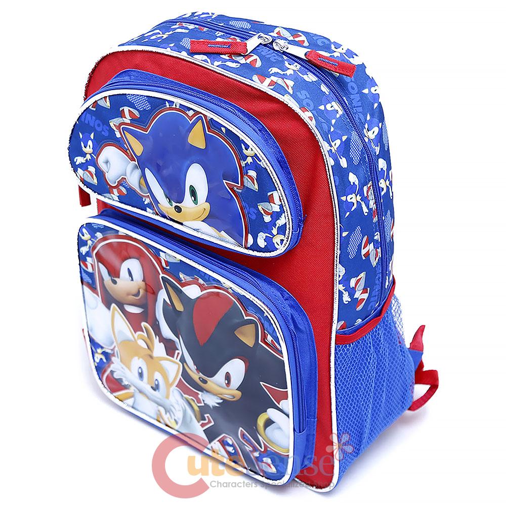 sonic shadow backpack