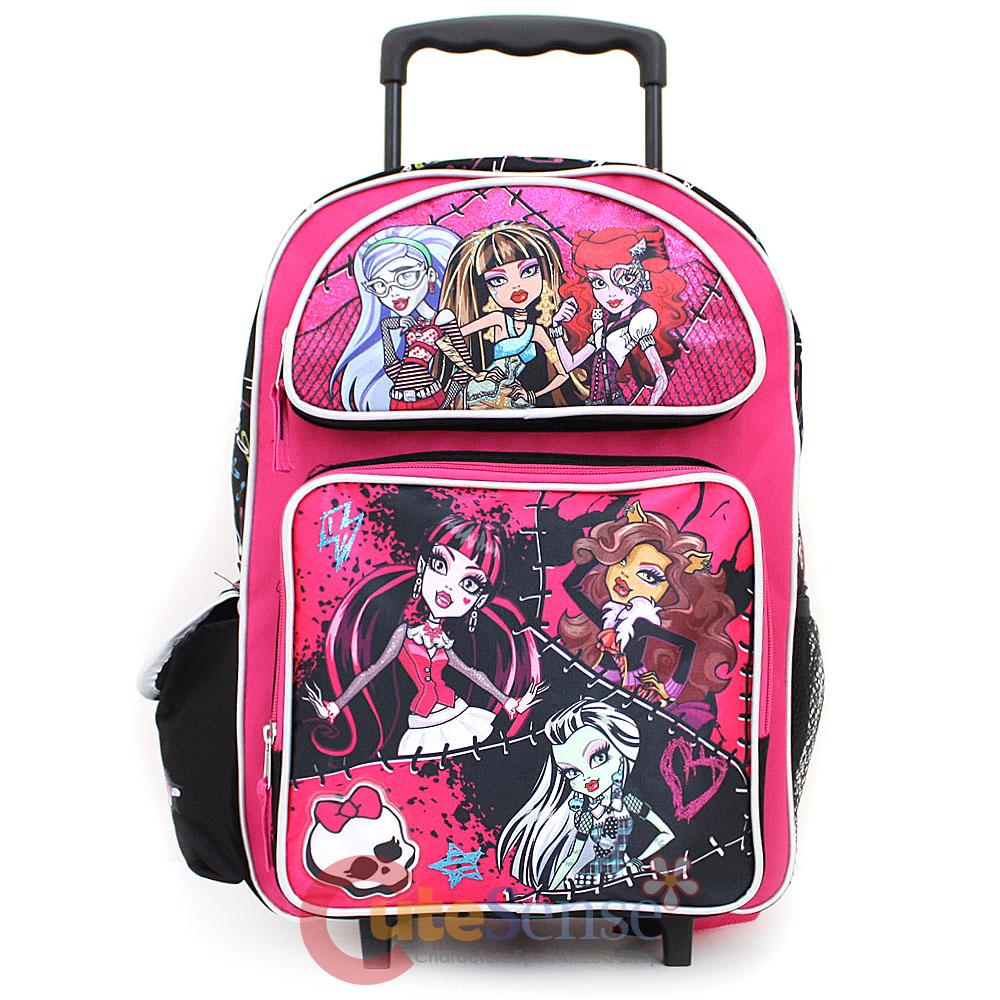 Monster High Roller School Backpack 16