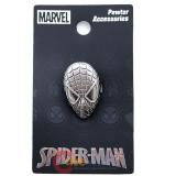 Marvel Spiderman Head Pewter Lapel Pin